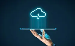 Estrutura de computação em nuvem e servidores remotos